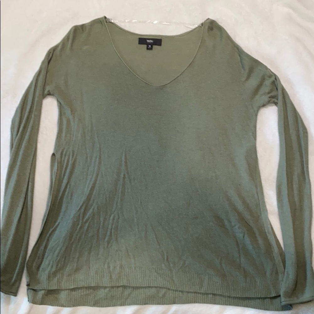 🛍💵 4/$25 Mossimo Olive Green Lightweight Sweater